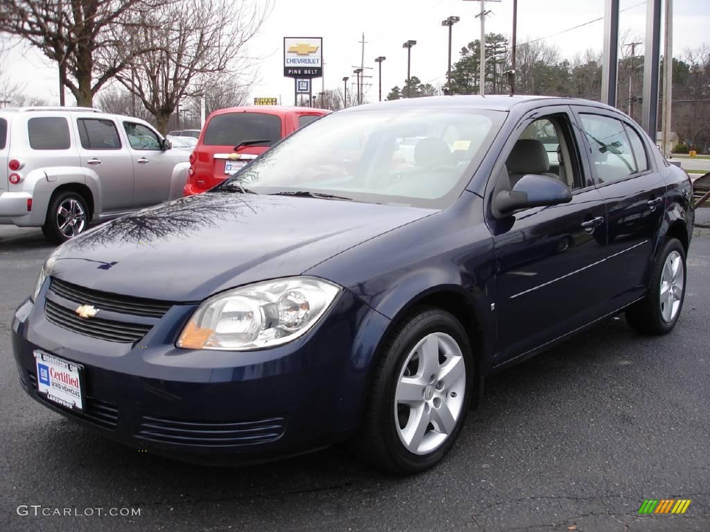 2008 Cobalt LT Sedan - Imperial Blue Metallic / Gray photo #1