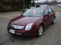 2007 Merlot Metallic Ford Fusion SE  photo #11