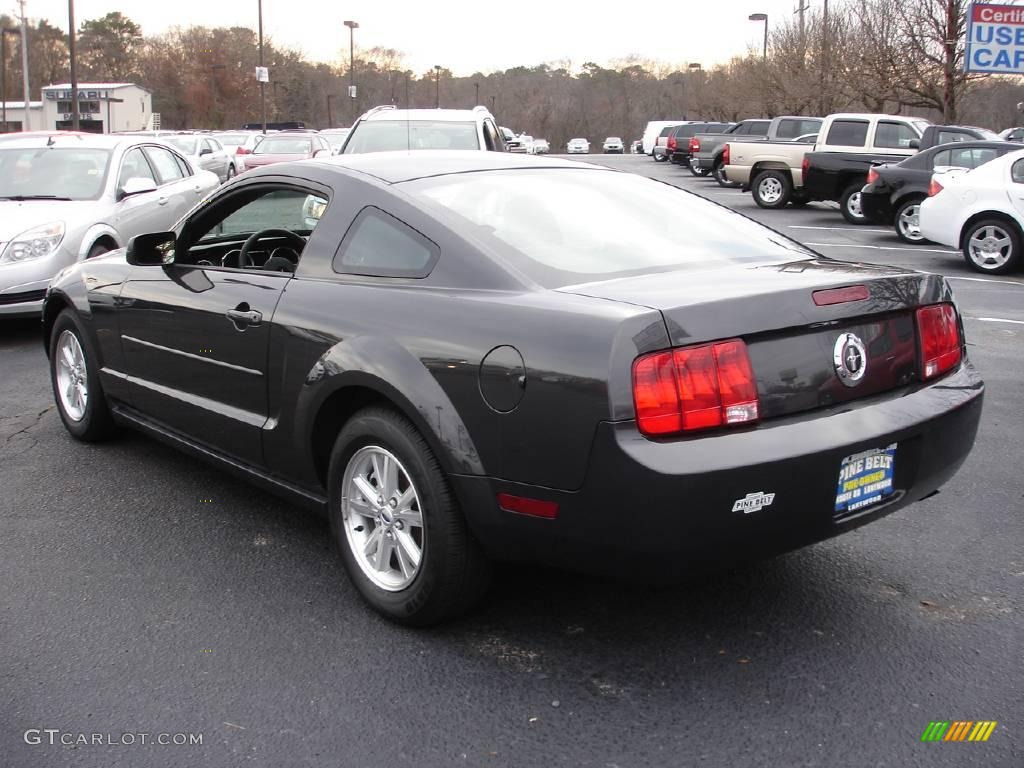 2008 Mustang V6 Deluxe Coupe - Alloy Metallic / Dark Charcoal photo #5