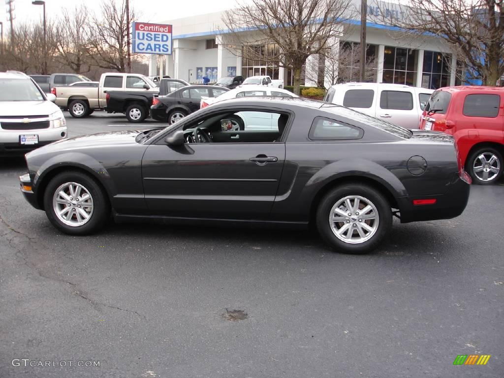2008 Mustang V6 Deluxe Coupe - Alloy Metallic / Dark Charcoal photo #6