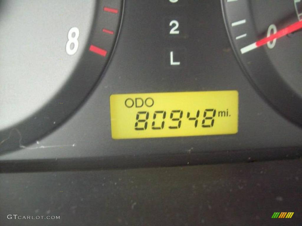 2006 Elantra GLS Sedan - Ebony Black / Gray photo #5