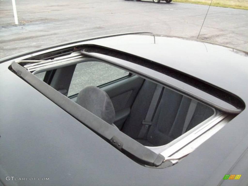 2006 Elantra GLS Sedan - Ebony Black / Gray photo #9