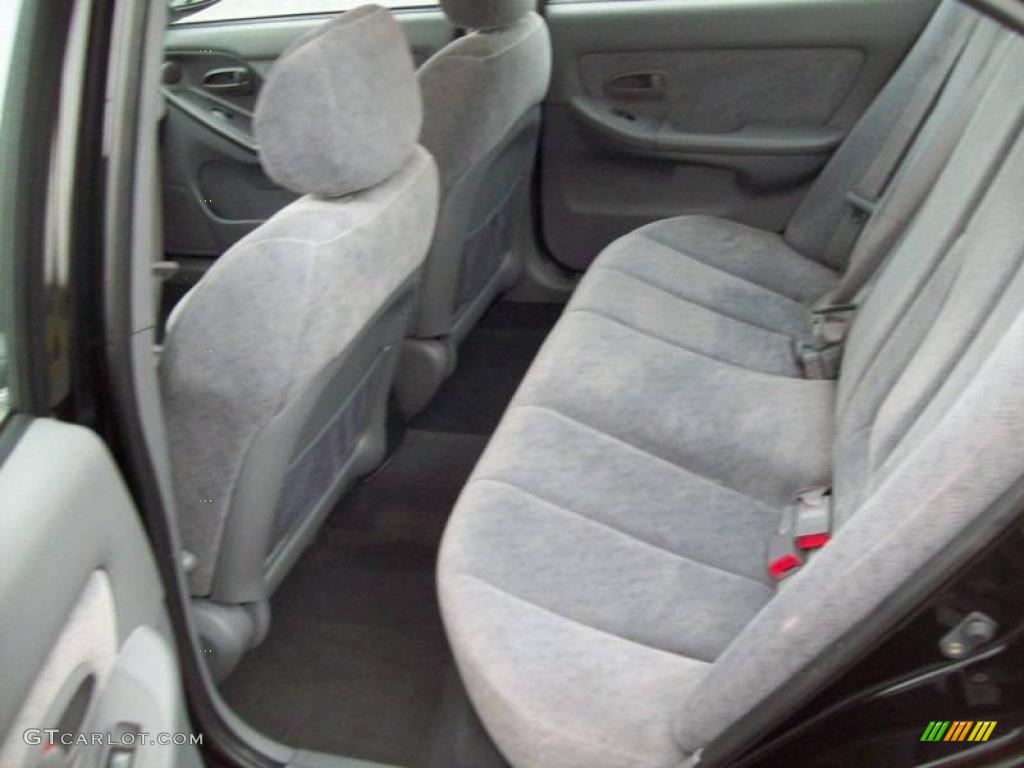 2006 Elantra GLS Sedan - Ebony Black / Gray photo #23