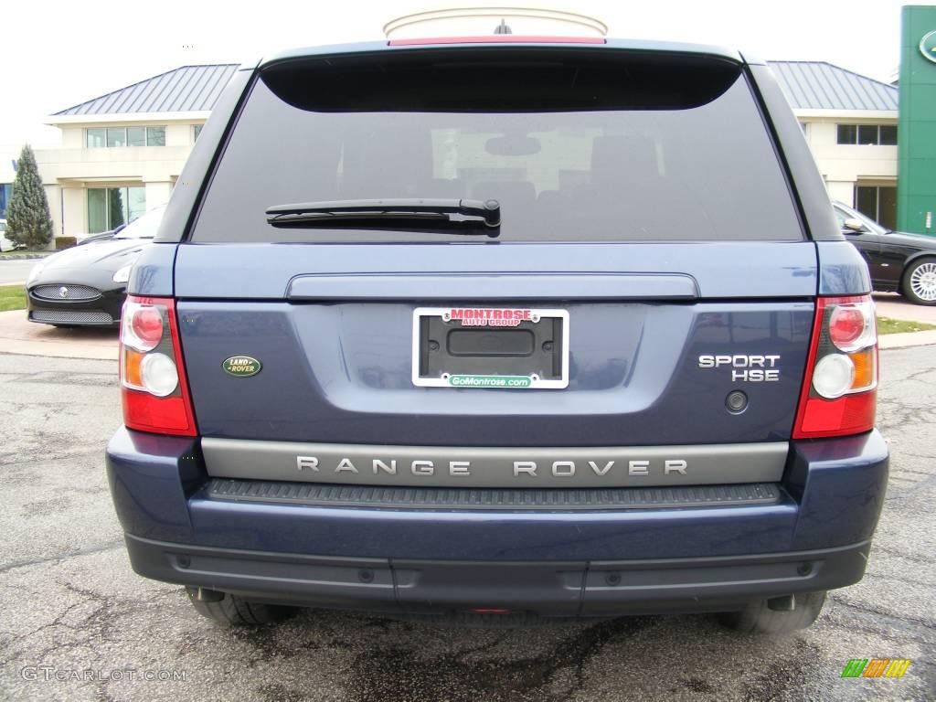 2006 Range Rover Sport HSE - Cairns Blue Metallic / Alpaca Beige photo #4