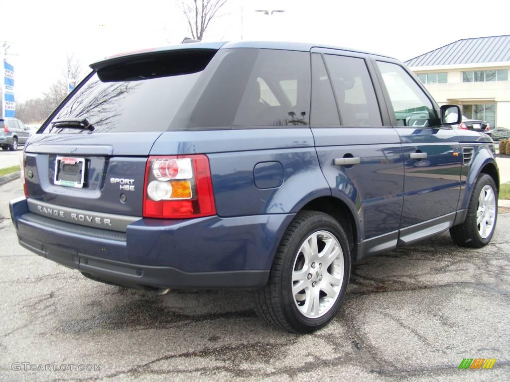 2006 Range Rover Sport HSE - Cairns Blue Metallic / Alpaca Beige photo #5