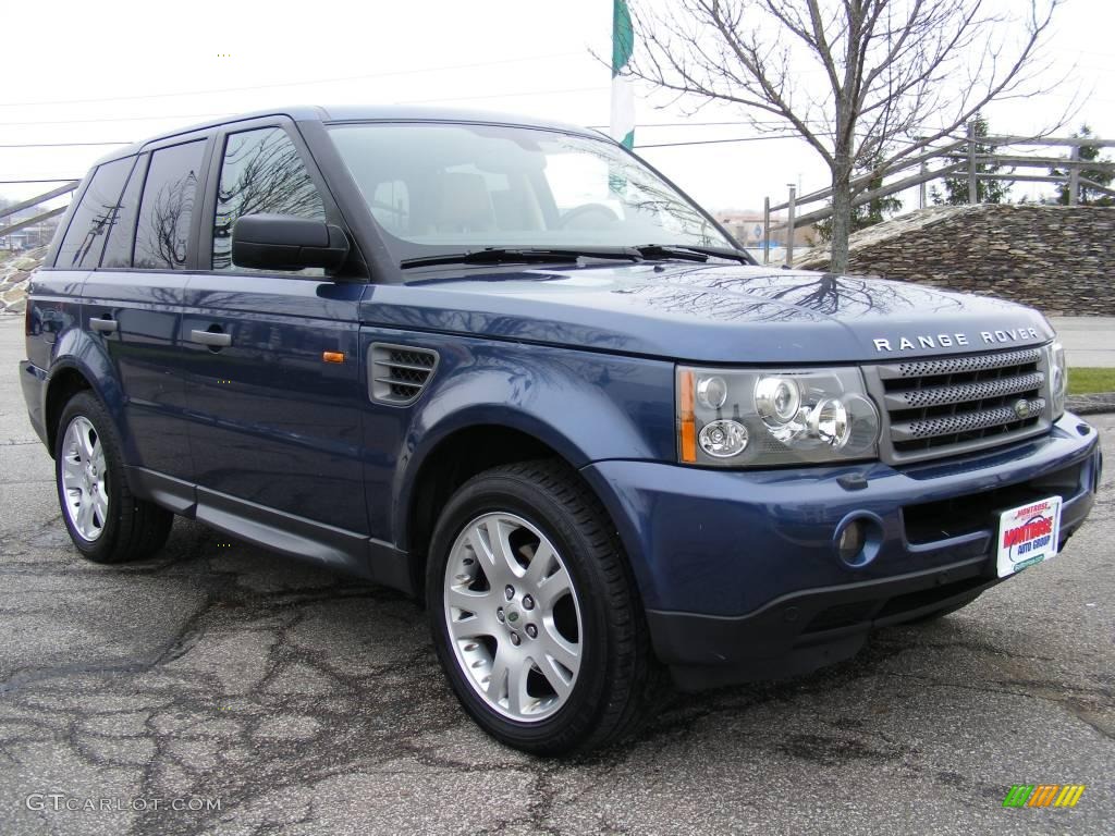 2006 Range Rover Sport HSE - Cairns Blue Metallic / Alpaca Beige photo #7