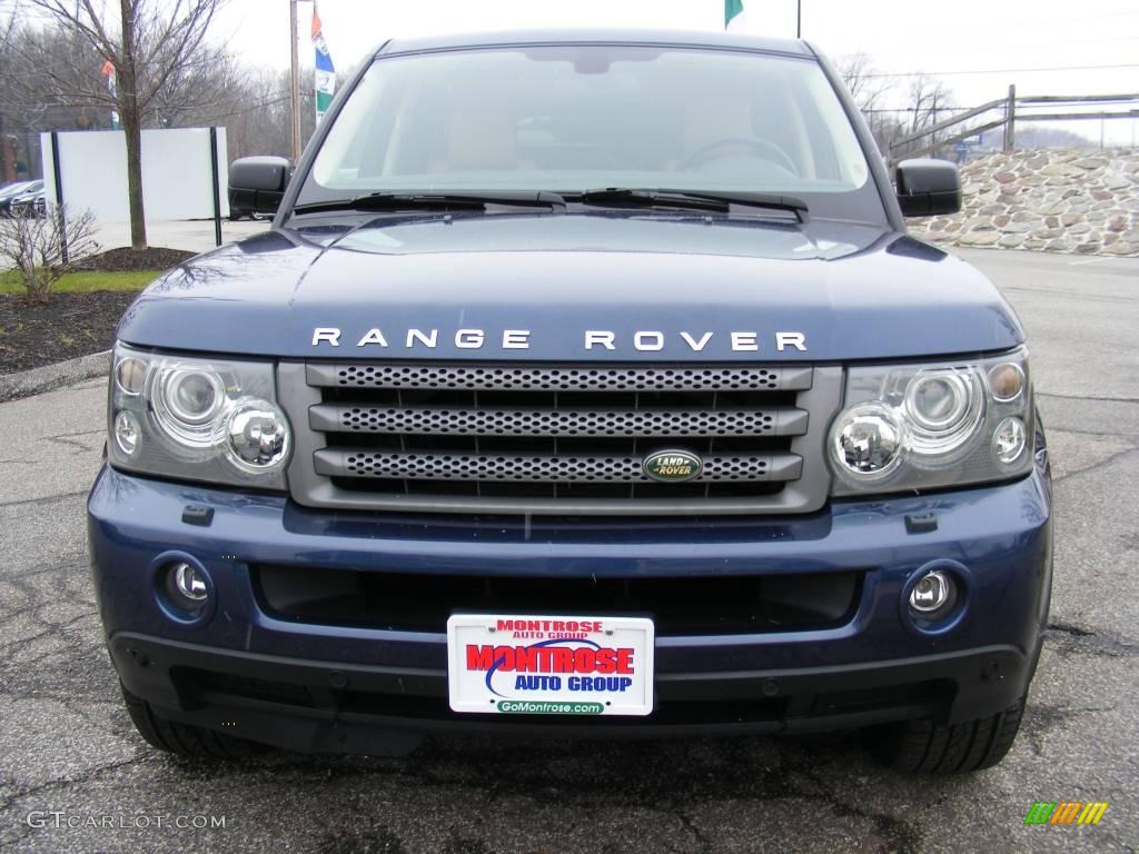 2006 Range Rover Sport HSE - Cairns Blue Metallic / Alpaca Beige photo #8