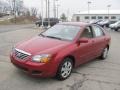 2009 Spicy Red Metallic Kia Spectra EX Sedan  photo #5