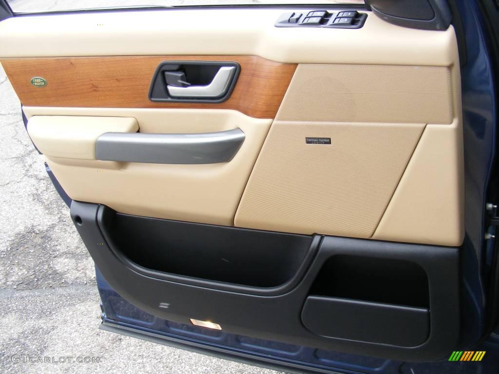 2006 Range Rover Sport HSE - Cairns Blue Metallic / Alpaca Beige photo #26