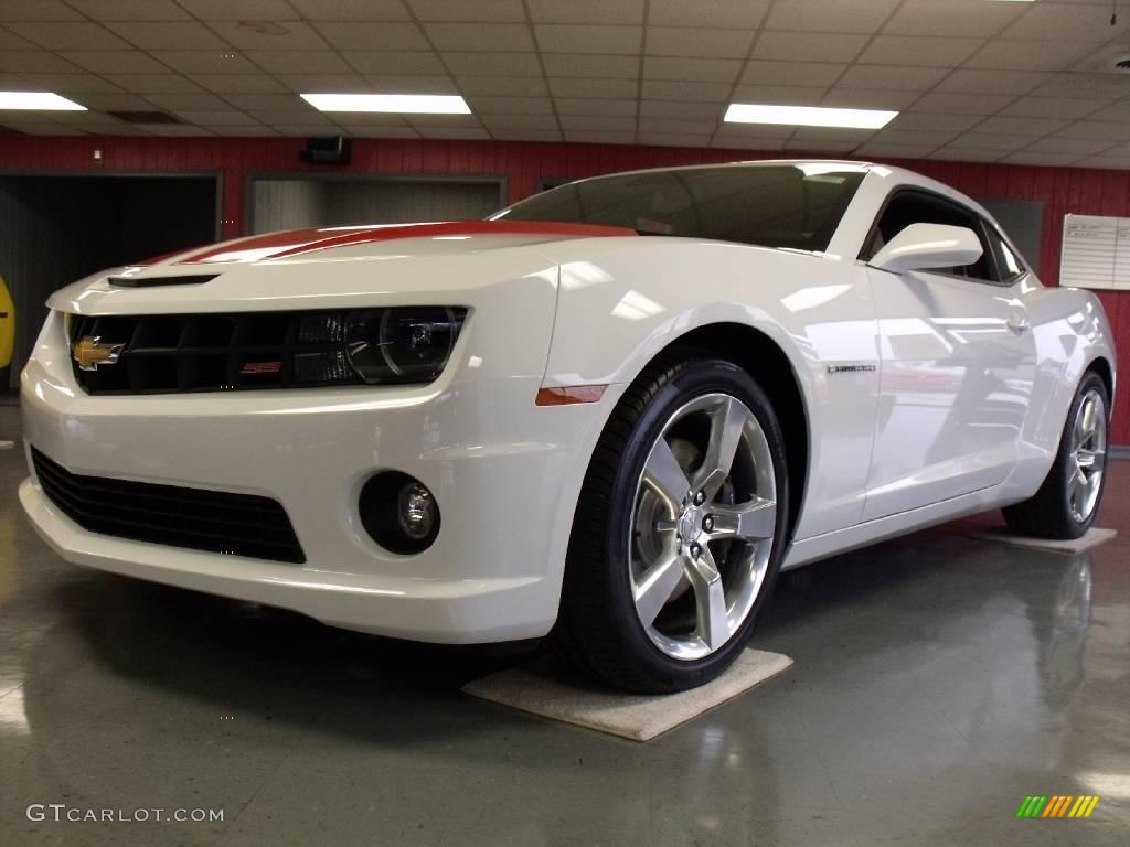 2010 Summit White Chevrolet Camaro Ssrs Coupe 22918034
