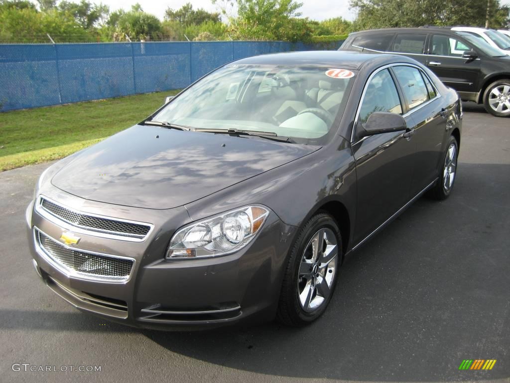 2010 Malibu LT Sedan - Taupe Gray Metallic / Titanium photo #1