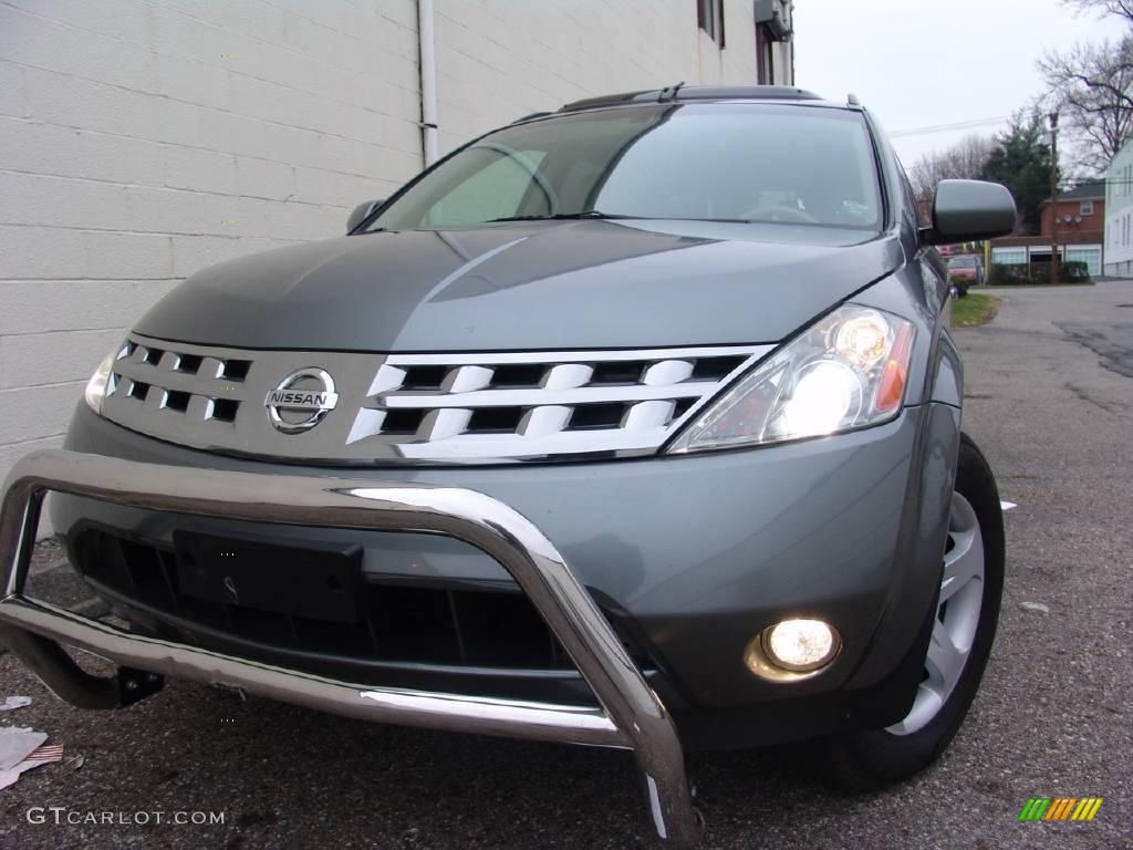 2005 Murano SL AWD - Platinum Metallic / Cafe Latte photo #1