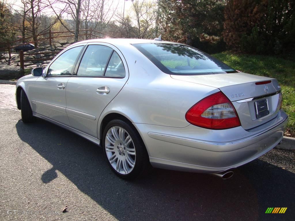 2008 E 350 4Matic Sedan - Iridium Silver Metallic / Ash photo #3