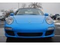 2009 Mexico Blue Paint to Sample Porsche 911 Carrera S Cabriolet  photo #2