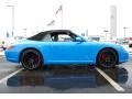 2009 Mexico Blue Paint to Sample Porsche 911 Carrera S Cabriolet  photo #4