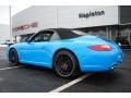 2009 Mexico Blue Paint to Sample Porsche 911 Carrera S Cabriolet  photo #7