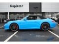 2009 Mexico Blue Paint to Sample Porsche 911 Carrera S Cabriolet  photo #8