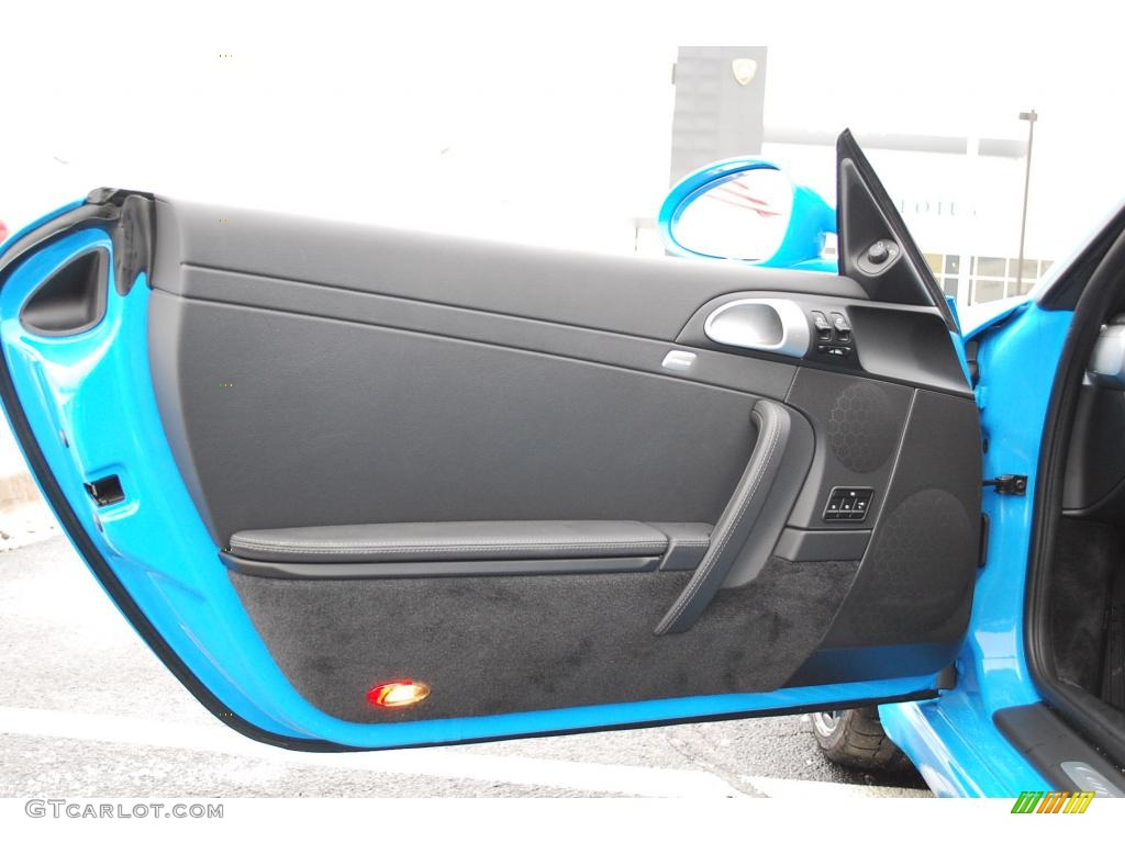 2009 911 Carrera S Cabriolet - Mexico Blue Paint to Sample / Black photo #14