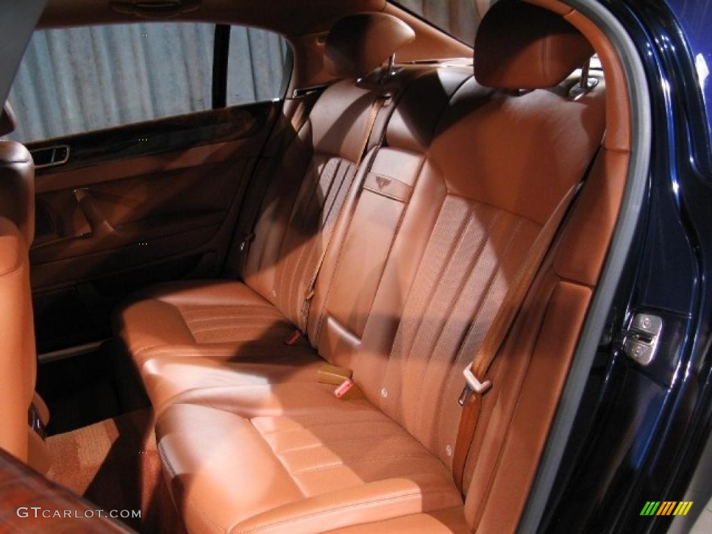 2007 Continental Flying Spur  - Dark Sapphire / Saddle photo #13