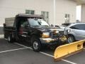 2000 Black Ford F350 Super Duty XL Regular Cab Dually Chassis  photo #3