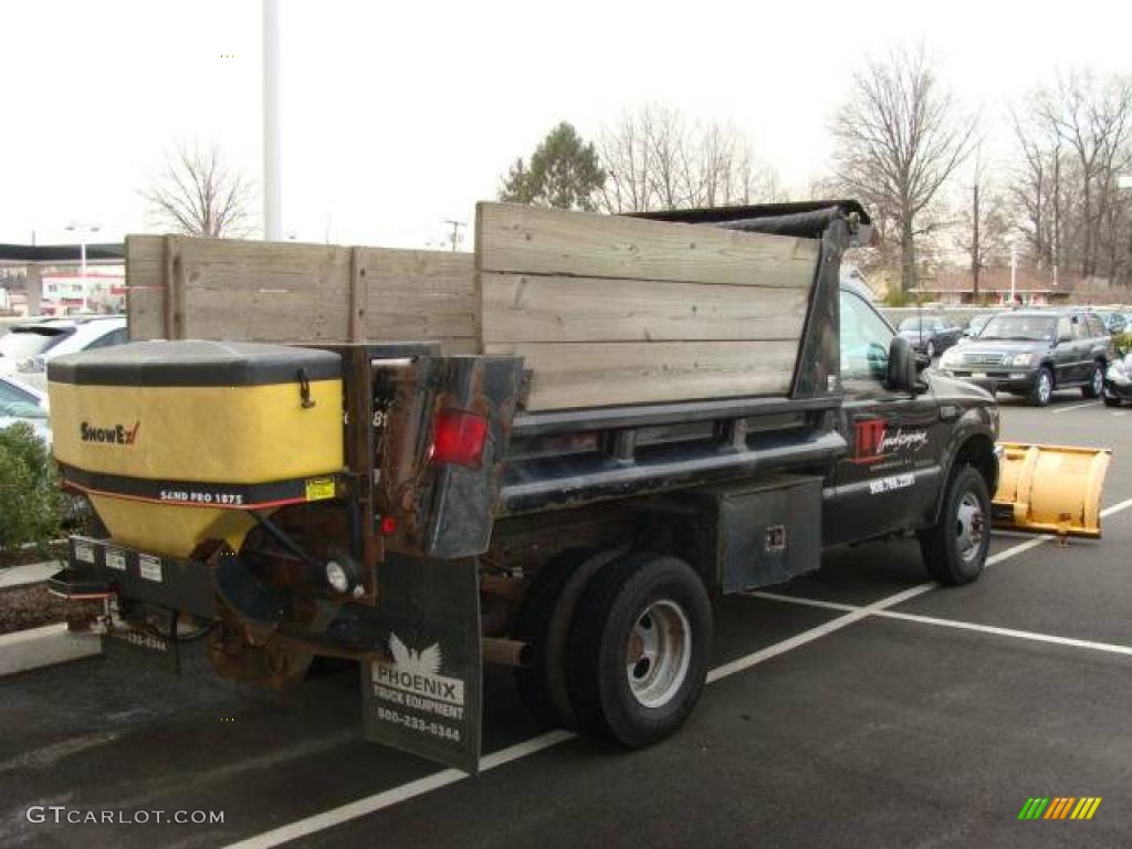 2000 F350 Super Duty XL Regular Cab Dually Chassis - Black / Medium Graphite photo #4
