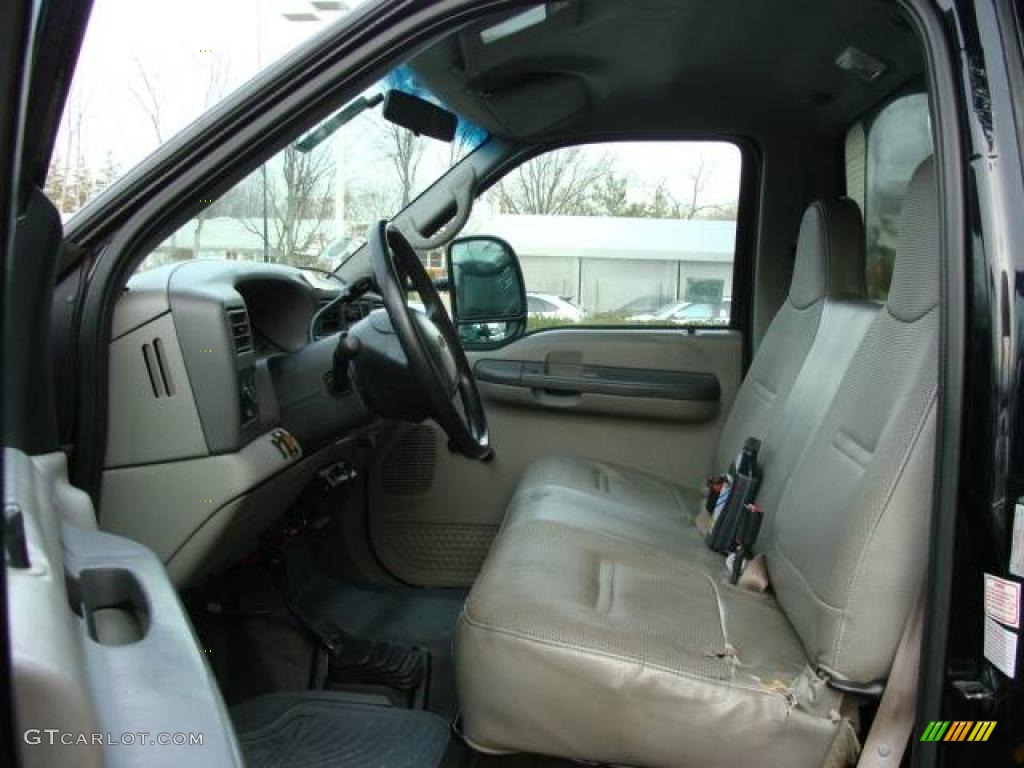2000 F350 Super Duty XL Regular Cab Dually Chassis - Black / Medium Graphite photo #7