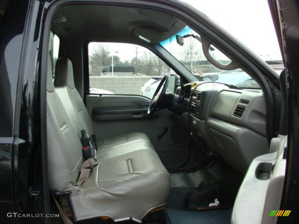 2000 F350 Super Duty XL Regular Cab Dually Chassis - Black / Medium Graphite photo #8