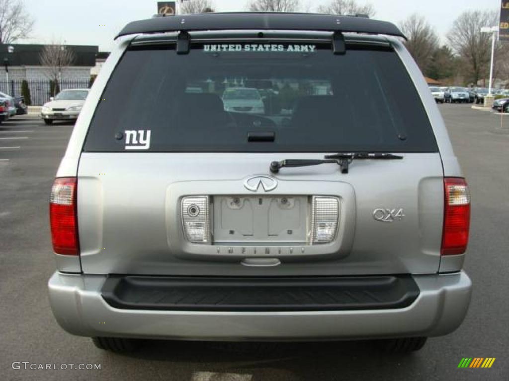 2001 QX4 4x4 - Silver Sage Metallic / Graphite photo #5
