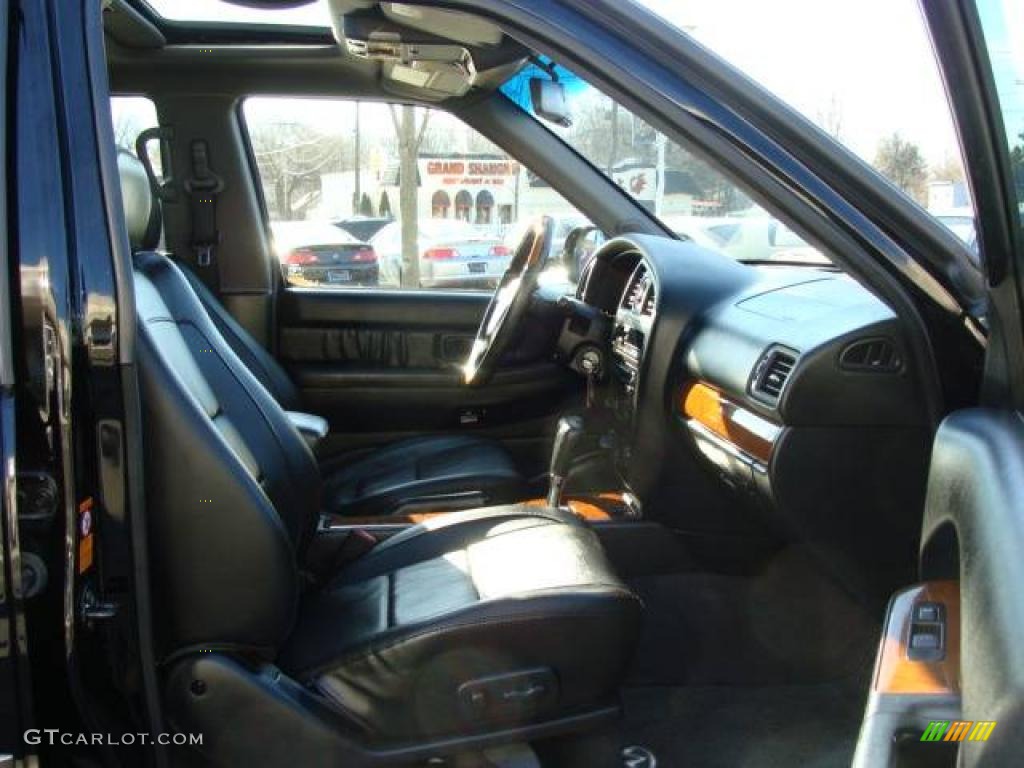 2003 QX4 4x4 - Black Obsidian / Graphite photo #8