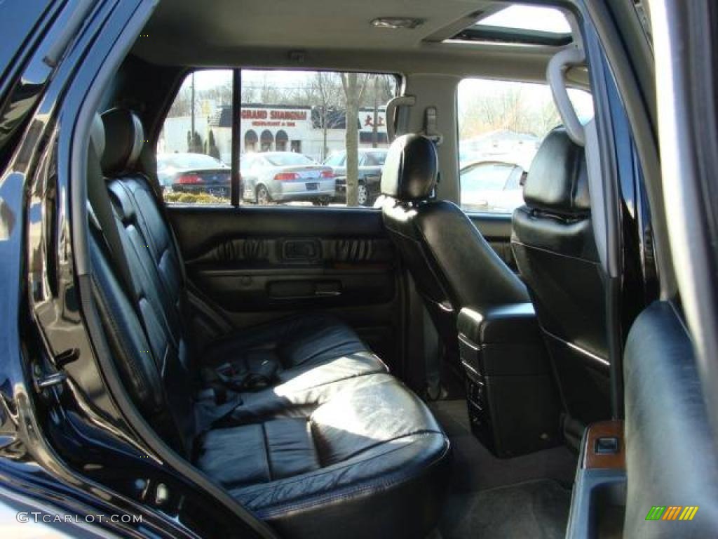 2003 QX4 4x4 - Black Obsidian / Graphite photo #12