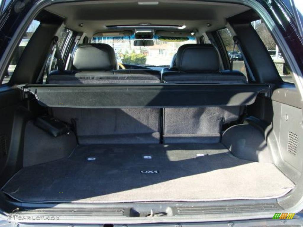 2003 QX4 4x4 - Black Obsidian / Graphite photo #13