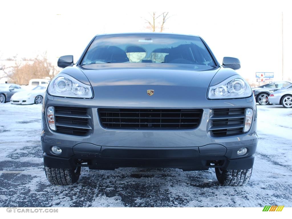 2010 Cayenne S - Meteor Grey Metallic / Black photo #2