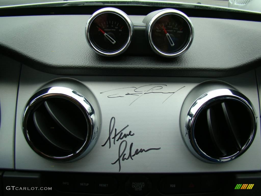 2008 Mustang Saleen Dan Gurney Edition - Performance White / Dark Charcoal photo #19