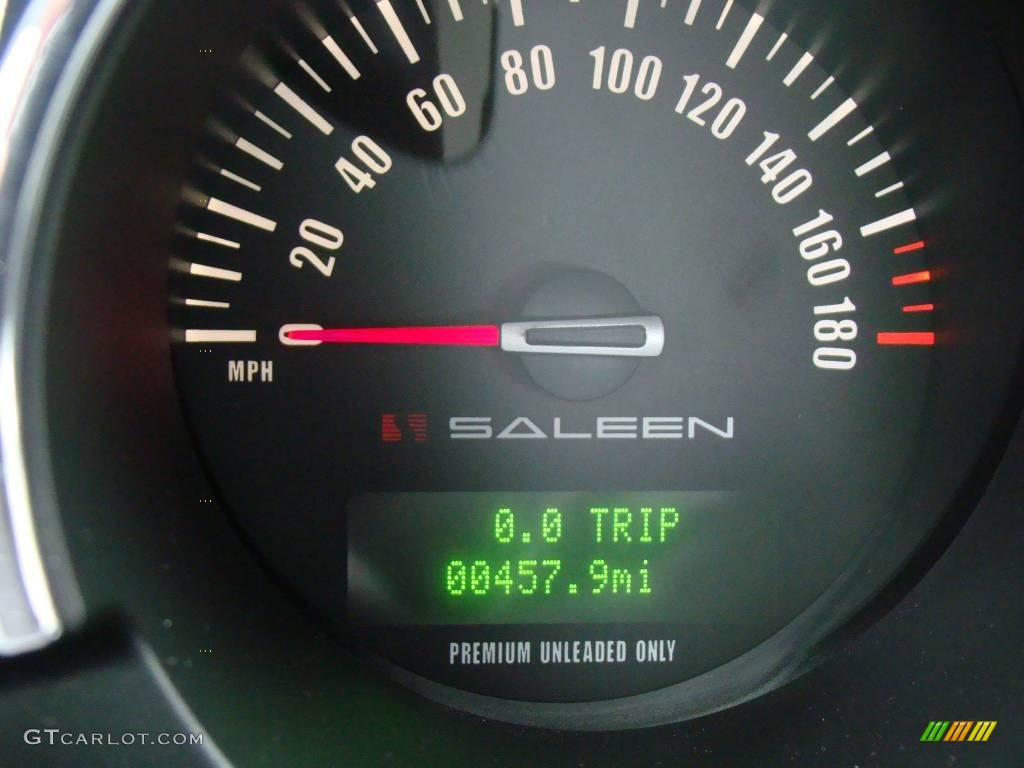 2008 Mustang Saleen Dan Gurney Edition - Performance White / Dark Charcoal photo #23