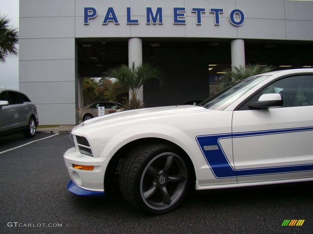 2008 Mustang Saleen Dan Gurney Edition - Performance White / Dark Charcoal photo #28