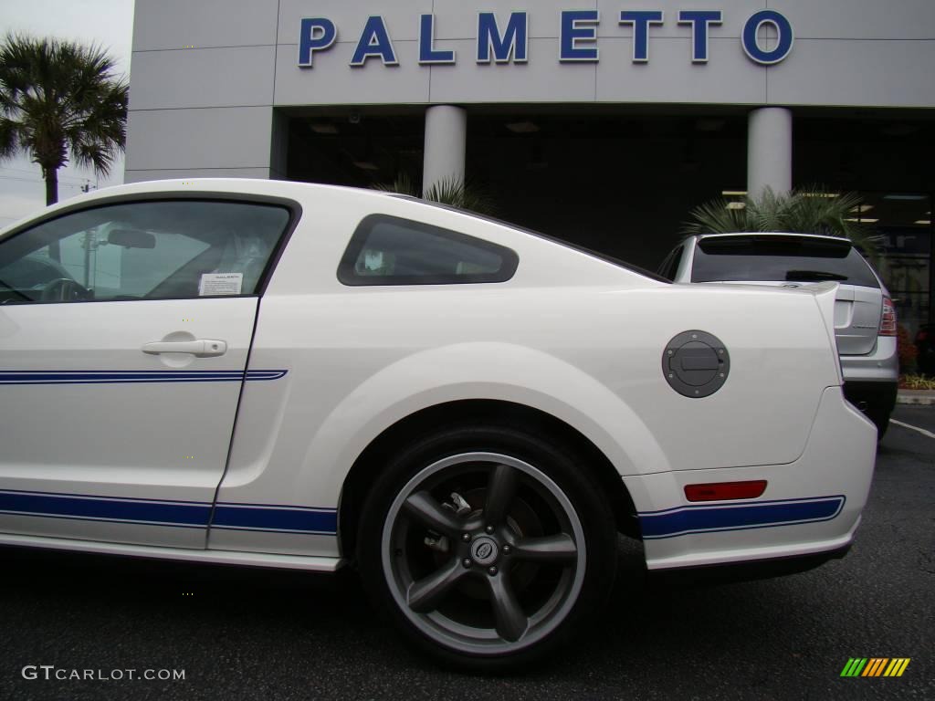 2008 Mustang Saleen Dan Gurney Edition - Performance White / Dark Charcoal photo #29