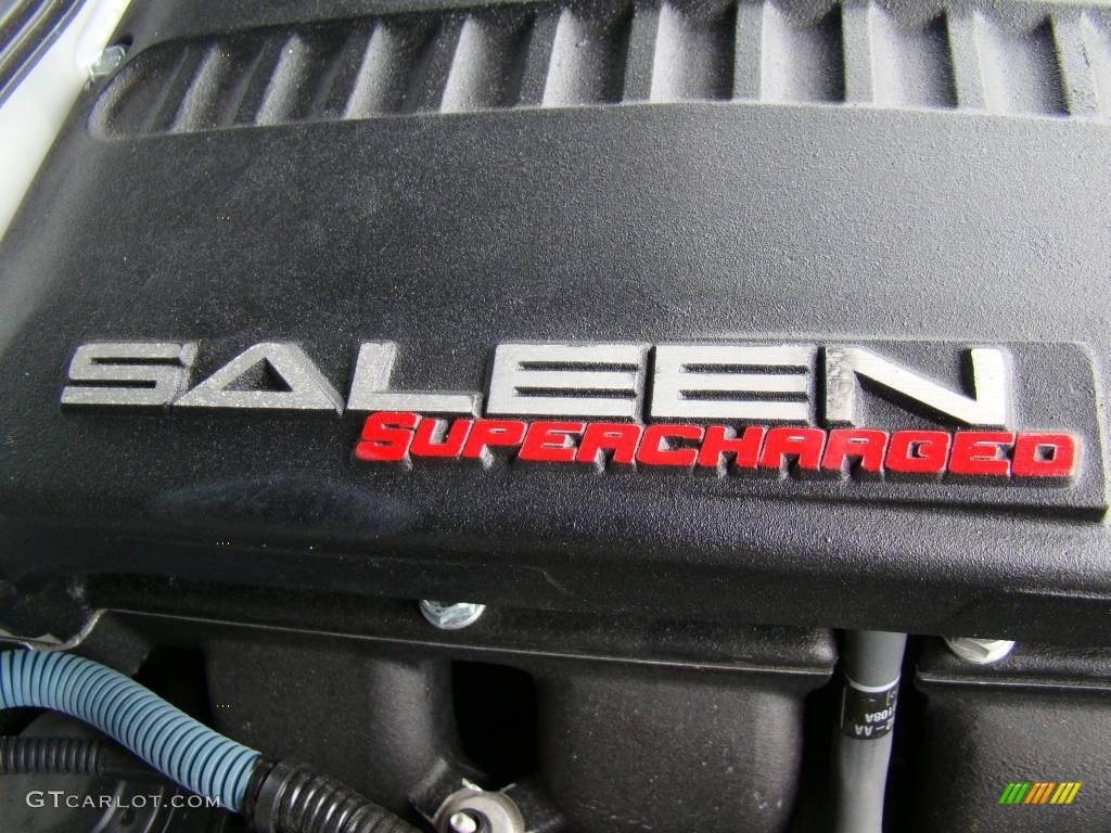 2008 Mustang Saleen Dan Gurney Edition - Performance White / Dark Charcoal photo #36