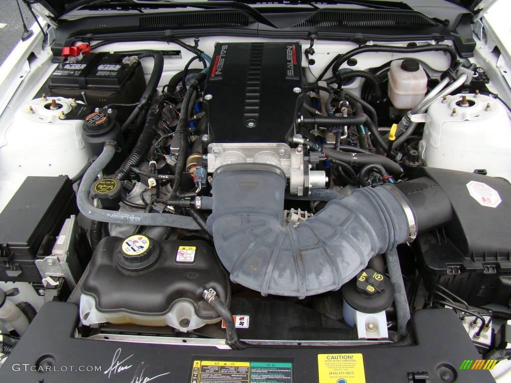 2008 Mustang Saleen Dan Gurney Edition - Performance White / Dark Charcoal photo #37