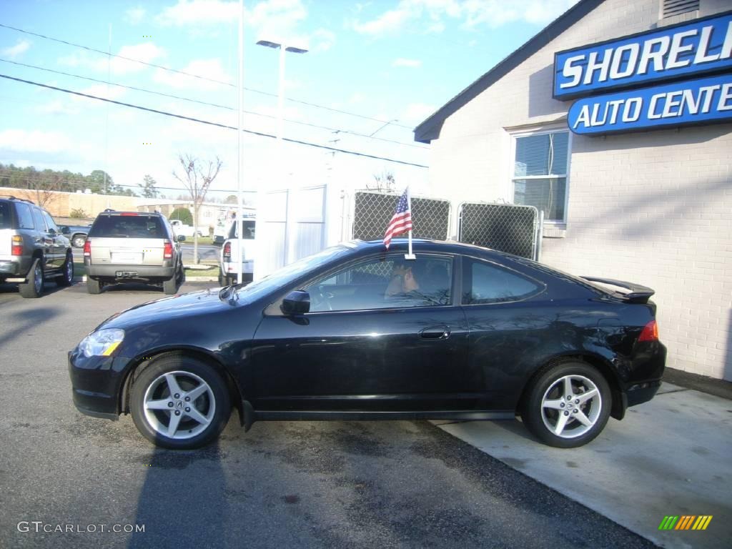 2003 RSX Sports Coupe - Nighthawk Black Pearl / Ebony photo #3