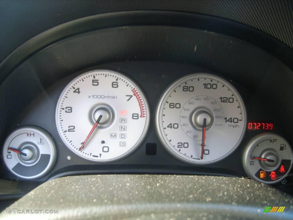 2003 RSX Sports Coupe - Nighthawk Black Pearl / Ebony photo #18