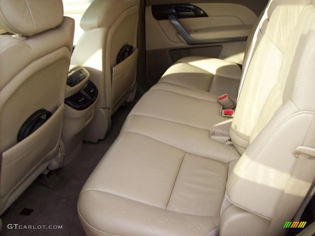 2007 MDX Technology - Aspen White Pearl / Taupe photo #10
