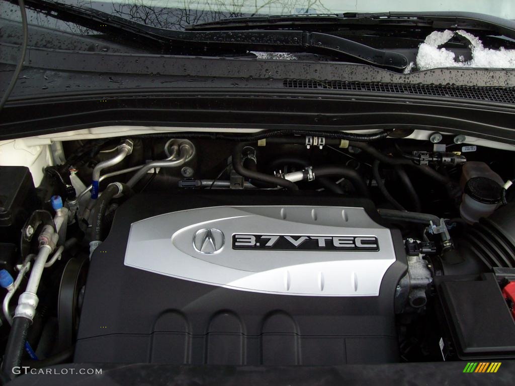 2007 MDX Technology - Aspen White Pearl / Taupe photo #24