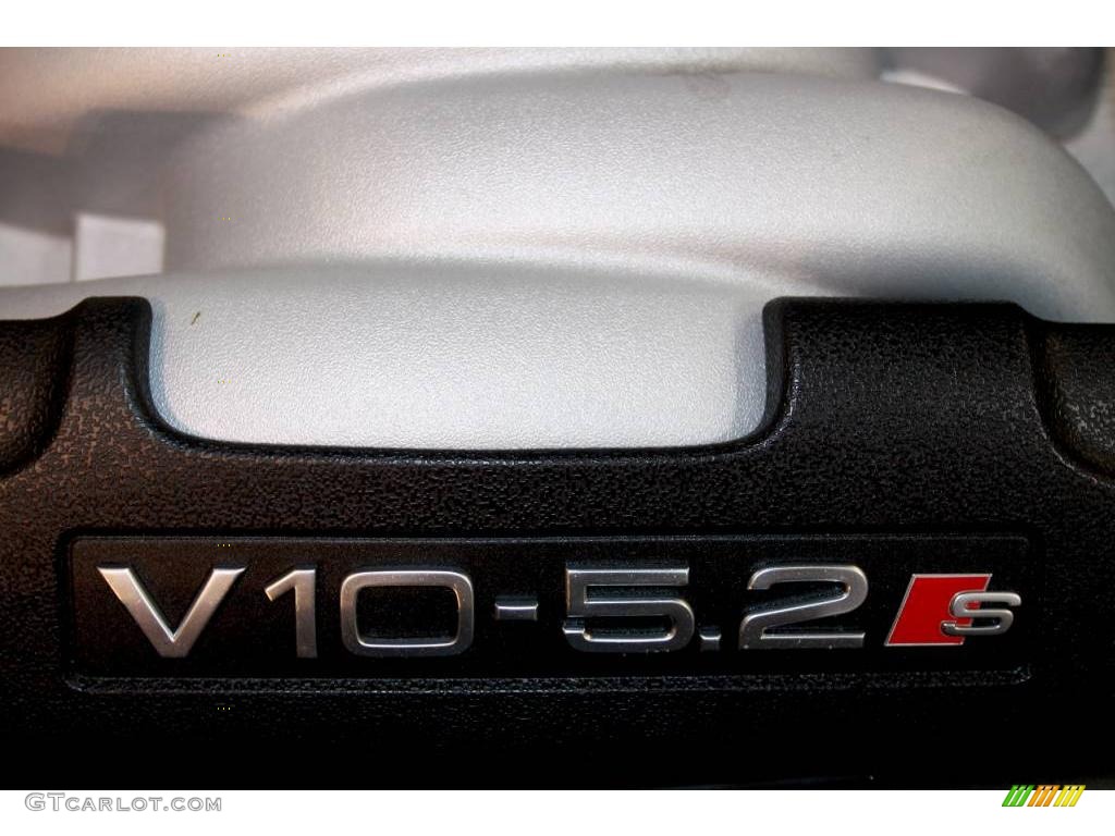 2008 S6 5.2 quattro Sedan - Ibis White / Black photo #27