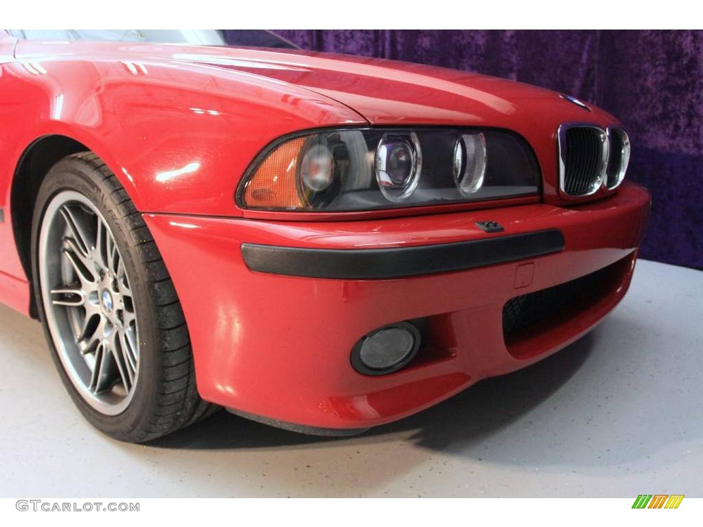 2001 M5 Sedan - Imola Red / Black photo #49