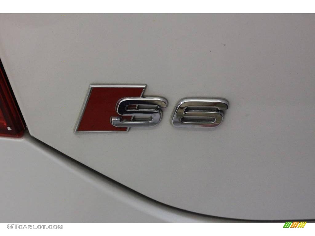 2008 S6 5.2 quattro Sedan - Ibis White / Black photo #33