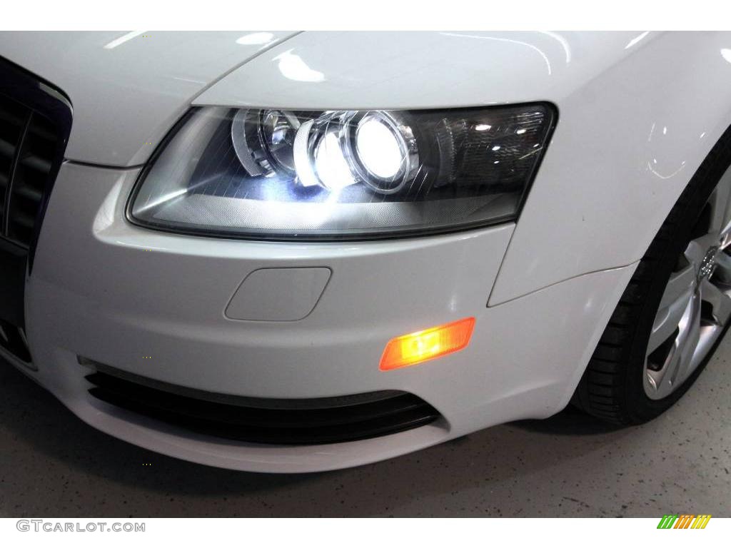 2008 S6 5.2 quattro Sedan - Ibis White / Black photo #36