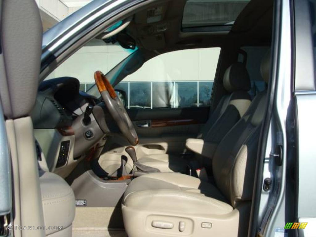 2004 GX 470 - Silver Pine Metallic / Ivory photo #7