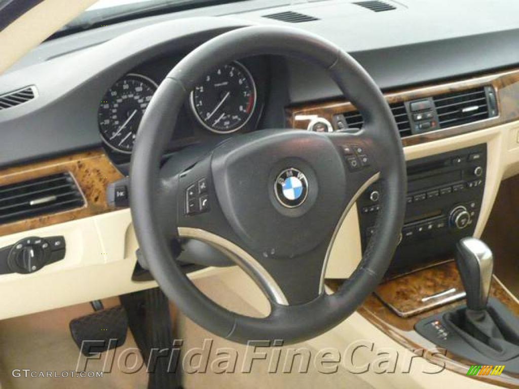 2008 3 Series 328i Coupe - Alpine White / Beige photo #16