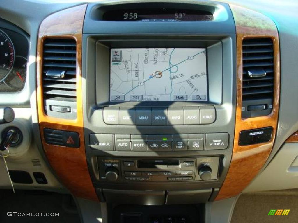 2004 GX 470 - Silver Pine Metallic / Ivory photo #11