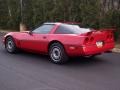 1985 Bright Red Chevrolet Corvette Coupe  photo #9